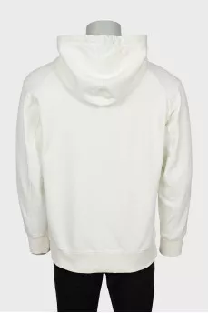 Men's oversized hoodie with branded logo