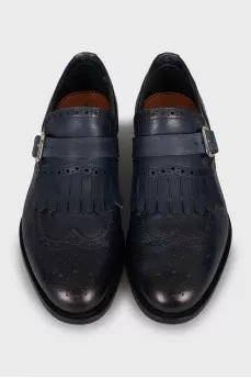 Men's Brogues in Dark Blue