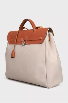Сумка из текстиля и кожи Herbag