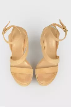High platform sandals