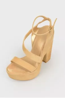 High platform sandals