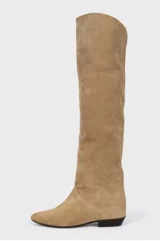 Suede boots Skarlet