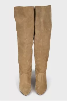 Suede boots Skarlet