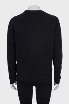 Sweatshirt with relief embroidery