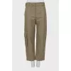 Khaki cargo pants