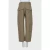 Khaki cargo pants