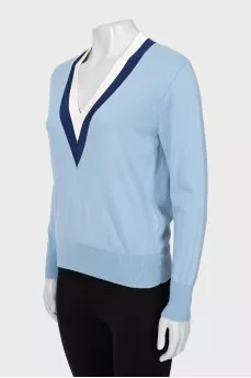 Wool and cashmere pullover
