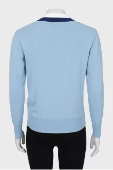 Wool and cashmere pullover