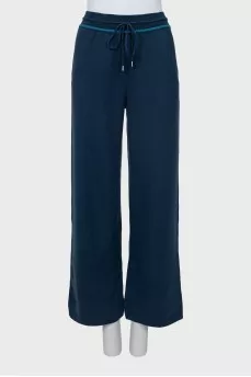 Cashmere jumper and trousers suit