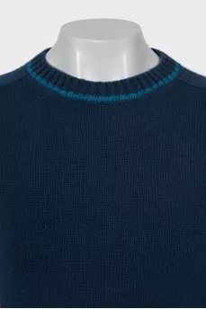 Cashmere jumper and trousers suit