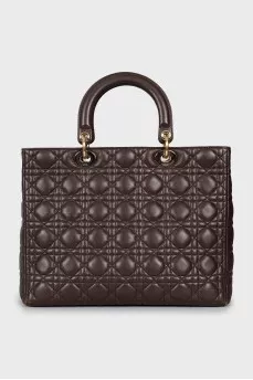 Lady Dior leather bag