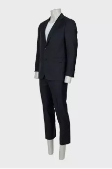 Men's black suit
