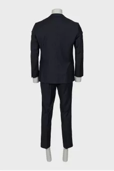 Men's black suit