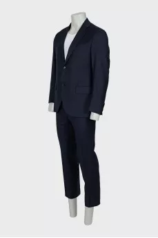 Men's suit made of trousers and a wool jacket