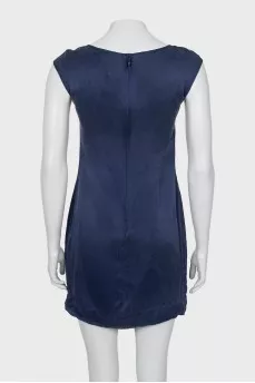 Silk A-line dress
