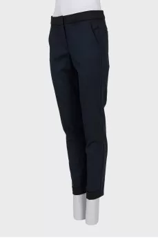 Mid rise trousers