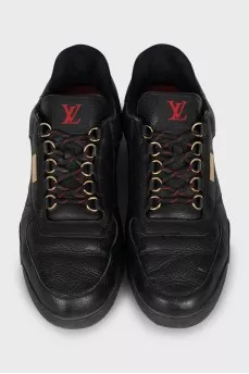 Men's Leather Sneakers LV Trainer