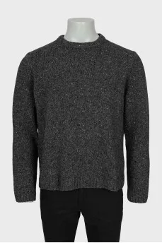 Men's grey jumper with tag