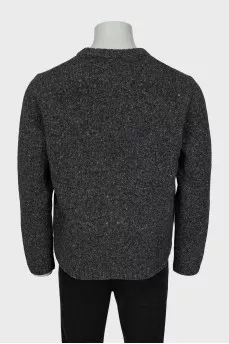 Men's grey jumper with tag