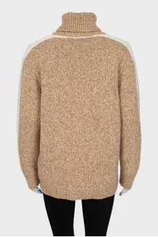 Cashmere turtleneck sweater