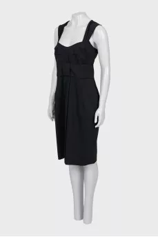 Wool sheath dress