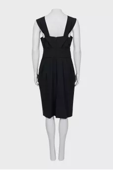 Wool sheath dress