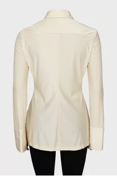Shirt decorated with crystals