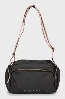 Textile bag with patch pockets