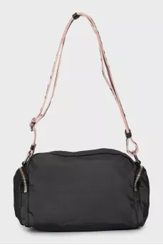 Textile bag with patch pockets