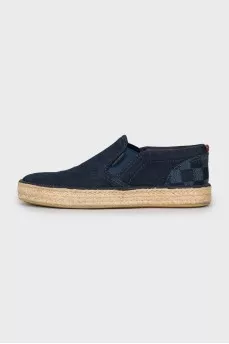 Men's slip-ons with weave