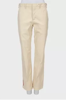 Винтажные брюки straight fit