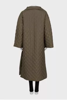 Quilted khaki jacket