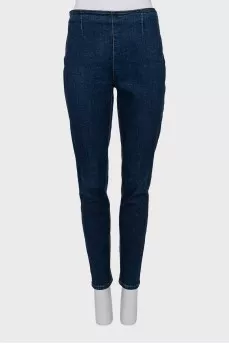 Jeans with side closure