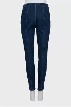 Jeans with side closure