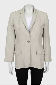 One-button jacket