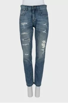 Джинсы boyfriend fit