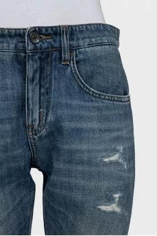 Джинсы boyfriend fit