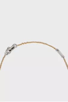 Gold pendant in the shape of a cross