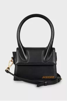 Black leather bag Le Chiquito