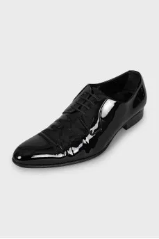 Men's patent Leather Oxfords