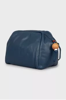 Кожаная сумка Puffy Pouch