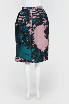 Tulip midi skirt