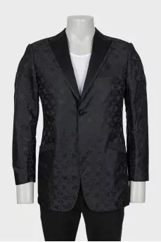 Men's silk jacket