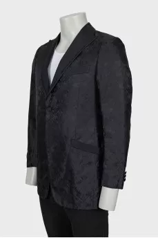 Men's silk jacket