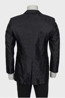Men's silk jacket