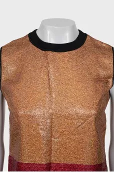 Combined bodycon dress