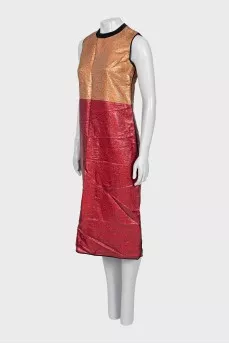 Combined bodycon dress