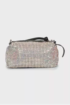 Bag decorated with crystals