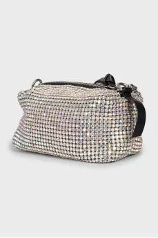 Bag decorated with crystals