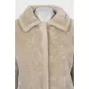 Reversible jacket with buttons